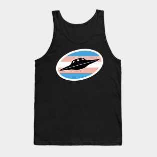 Trans UFO Cryptid Pride Tank Top